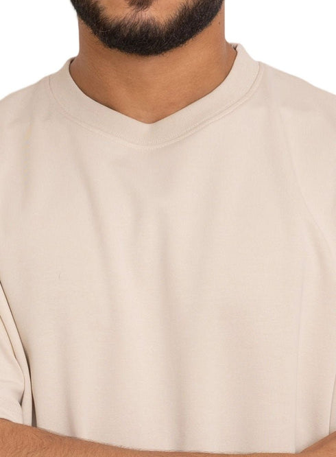 Beige Design 3798 VIG - O - S Round T-shirt - Khotwh